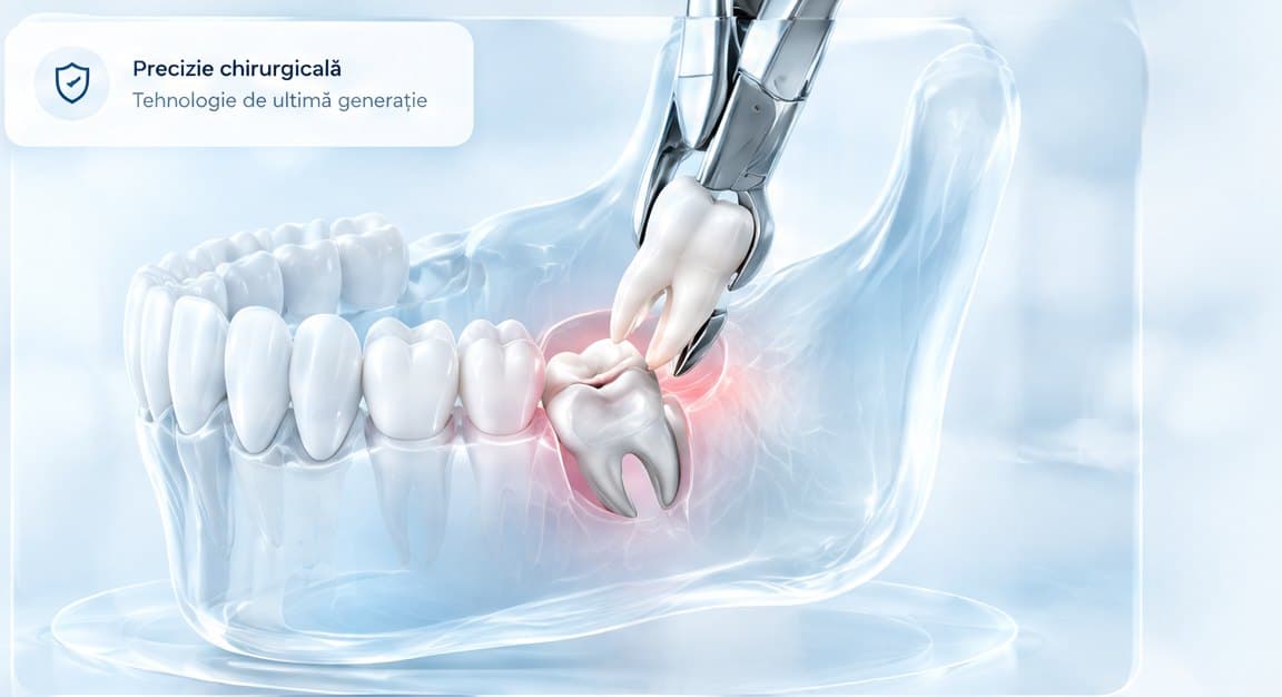 Extracție dentară precisă